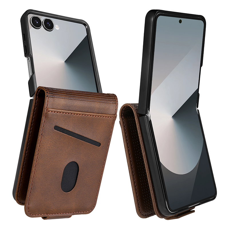 Leather Wallet Card Holder Phone Cover - Leather Cards Solt Holder Wallet Phone