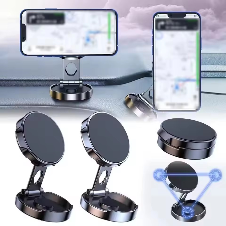 Phone Stands - Strong Magnetic Mobile Phone Stand 720°