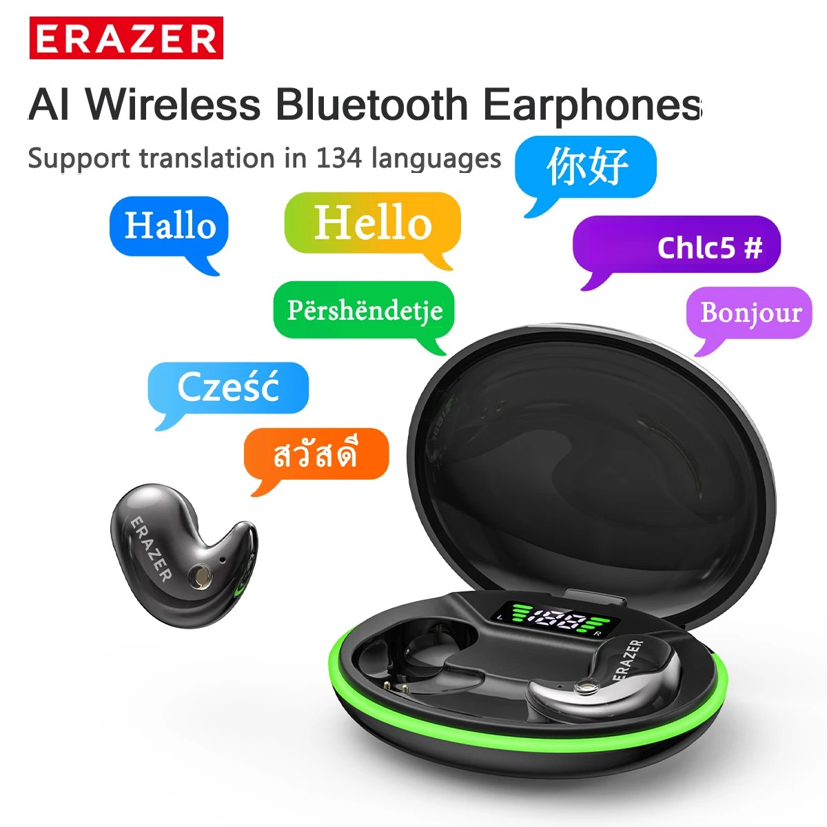 Phone Cases - EARZER XF58 In-Ear Bluetooth Headphones With
