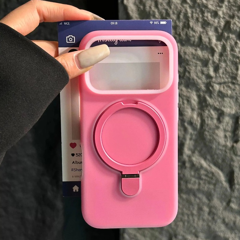 Liquid Silicone Magnetic Phone Case - Liquid Silicone Jelly Candy Color For