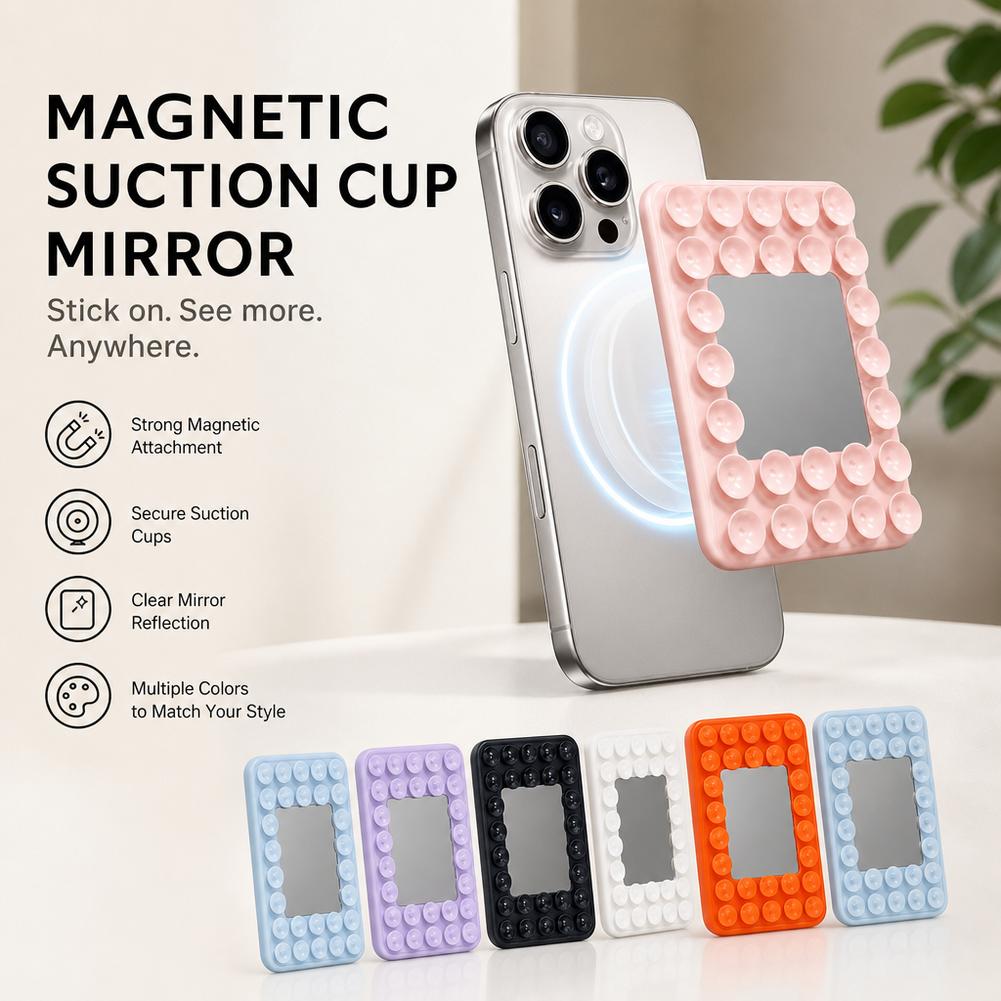 Phone Stands - Magnetic Suction Cup Phone Holder with