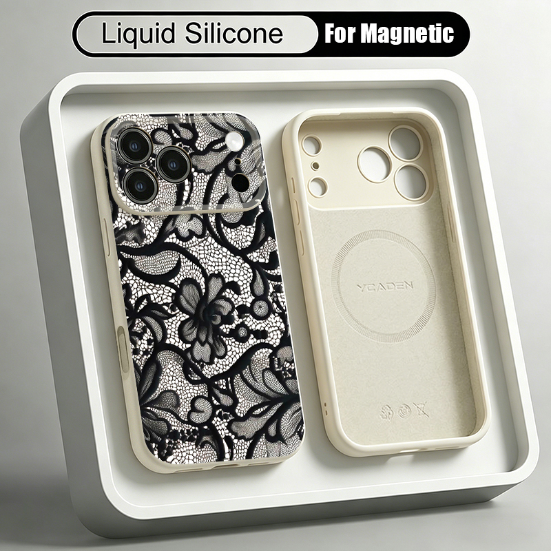 Liquid Silicone Magnetic Phone Case - Soft Liquid Silicone Magnetic Case For
