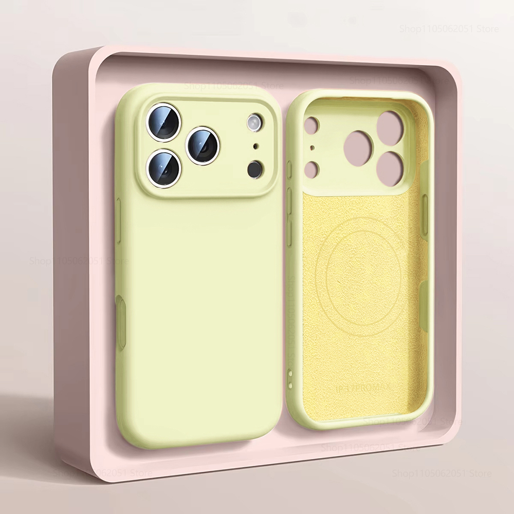 Liquid Silicone Magnetic Phone Case - For Magsafe Magnetic Phone Case For