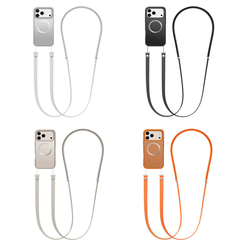 For Original 1:1 Magnetic Cros - Crossbody Lanyard Neck Strap Case ulasan dan harga
