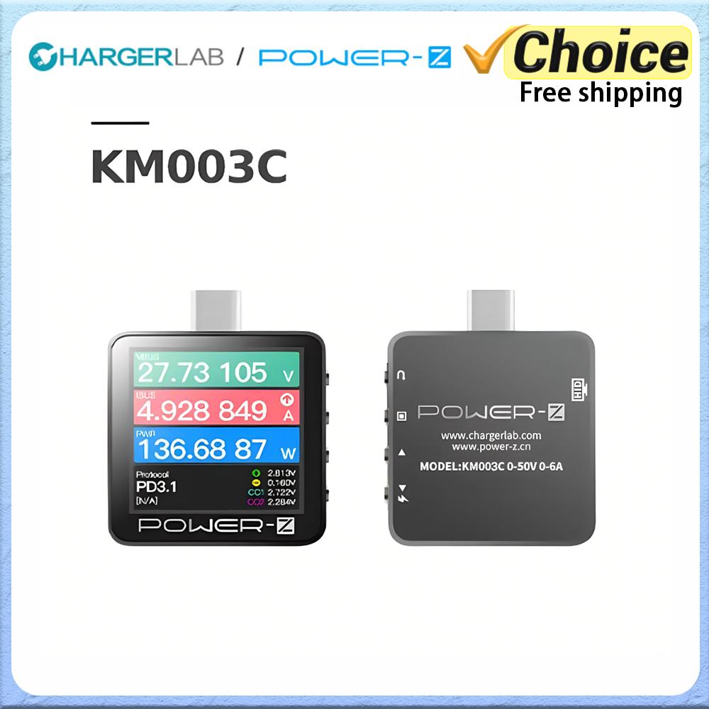 Power-Z KM003C Portable Type-C - Power Banks ulasan dan harga