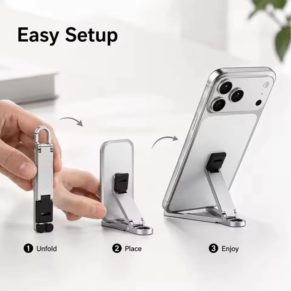 Foldable Keychain Phone Stand  - Phone Stands ulasan dan harga