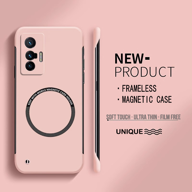 Ultra Thin Hard PC Magnetic Fr - Ultra Thin Frameless Phone Cover ulasan dan harga