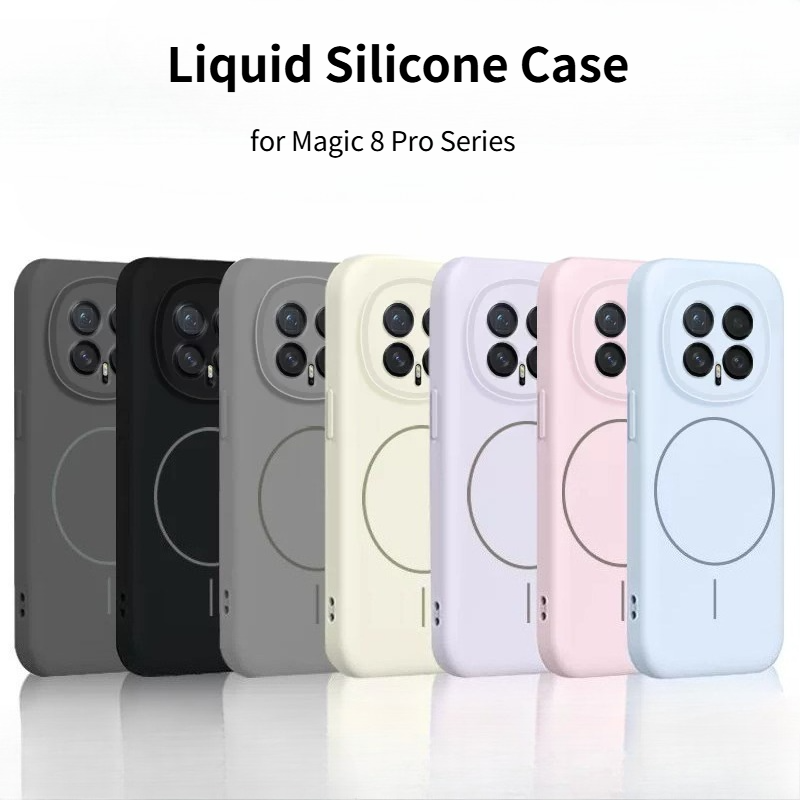 Fashion Original Liquid Silico - Liquid Silicone Magnetic Phone Case ulasan dan harga