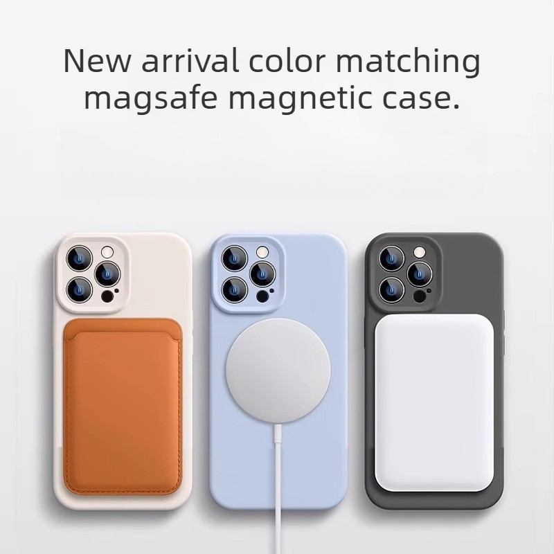 Fashion Original Liquid Silico - Liquid Silicone Magnetic Phone Case ulasan dan harga