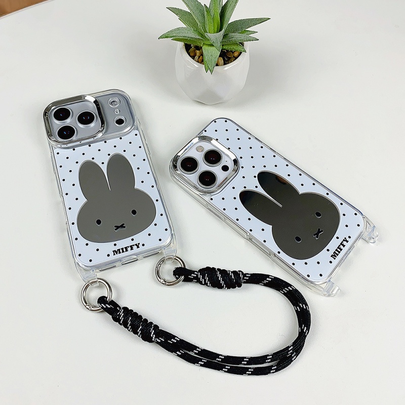 Luxury Make Up Mirror Cute Car - Cute Cartoon Wrist Strap Silicone Case ulasan dan harga
