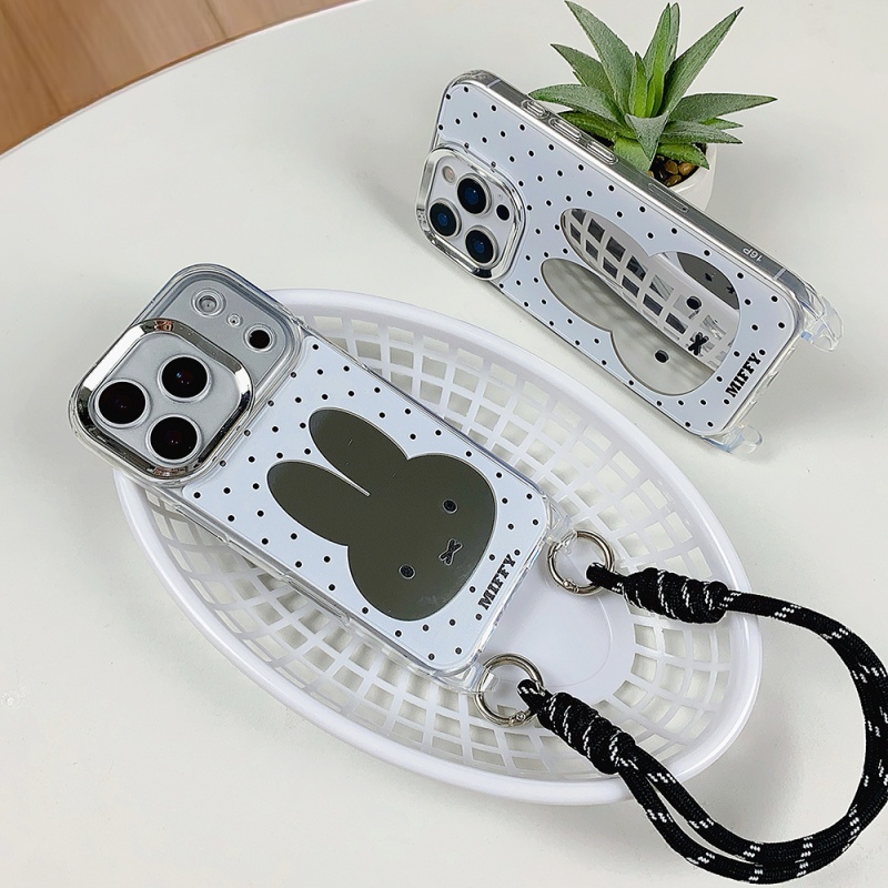 Luxury Make Up Mirror Cute Car - Cute Cartoon Wrist Strap Silicone Case ulasan dan harga