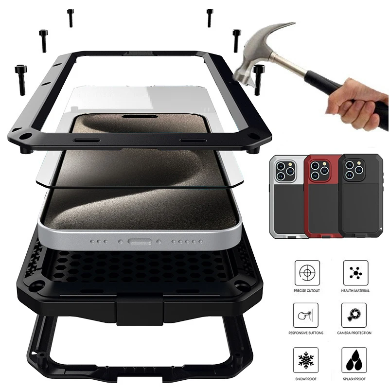 Case For iPhone 16e 15 14 13 1 - Heavy Duty 360 Full Body Protective Case ulasan dan harga