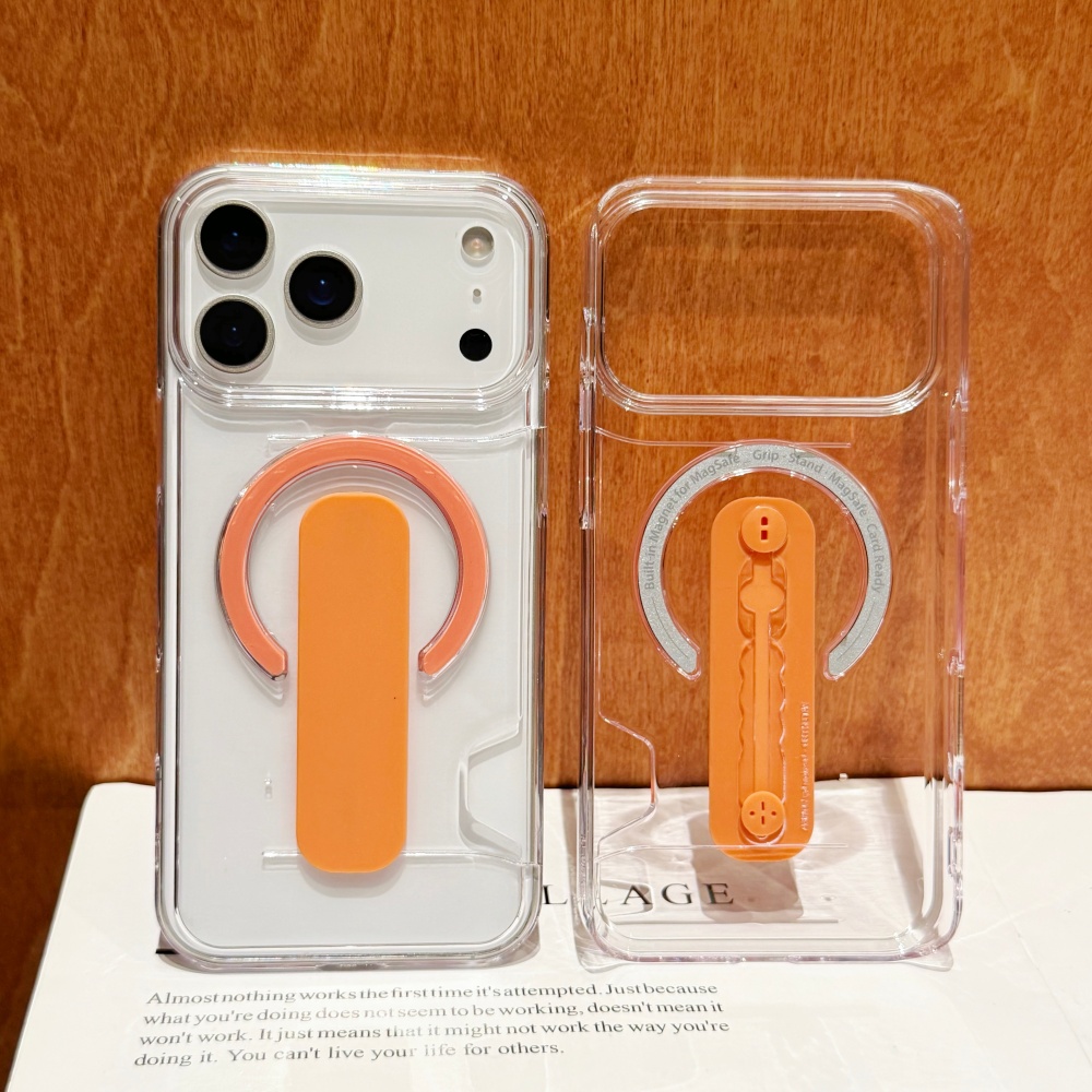 New Card Holder Clear For Mags - Clear Shockproof Bumper Case ulasan dan harga