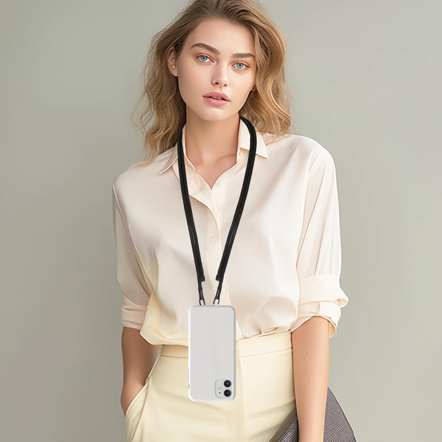 Cell Phone Lanyard, Upgraded D - Crossbody Lanyard Neck Strap Case ulasan dan harga
