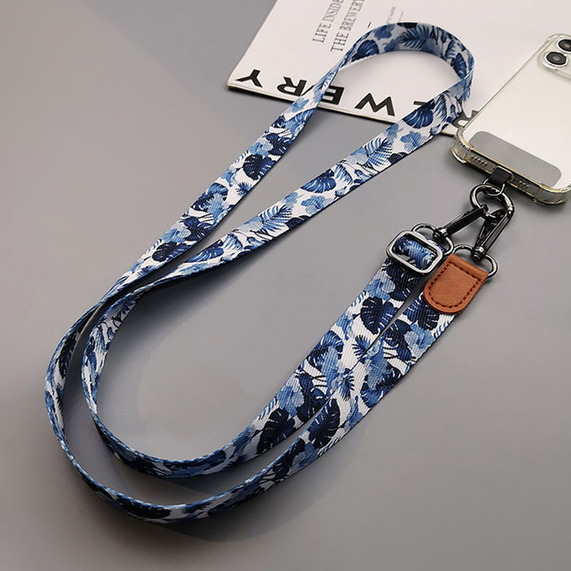 Tropical Pattern Crossbody Cel - Crossbody Lanyard Neck Strap Case ulasan dan harga