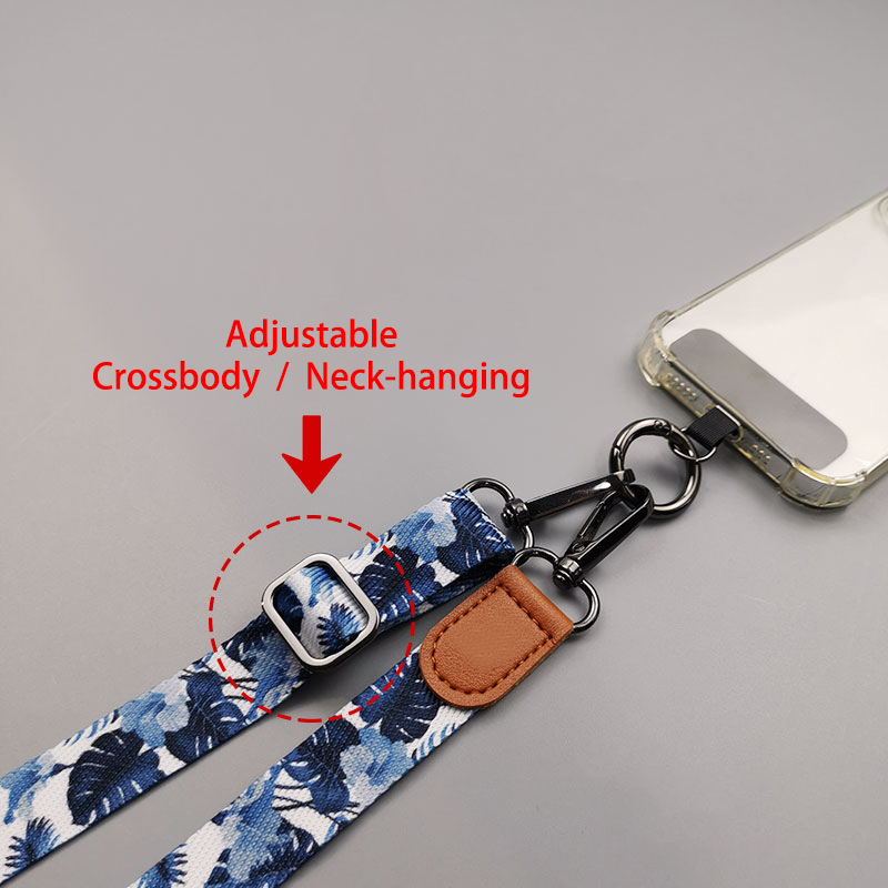 Tropical Pattern Crossbody Cel - Crossbody Lanyard Neck Strap Case ulasan dan harga