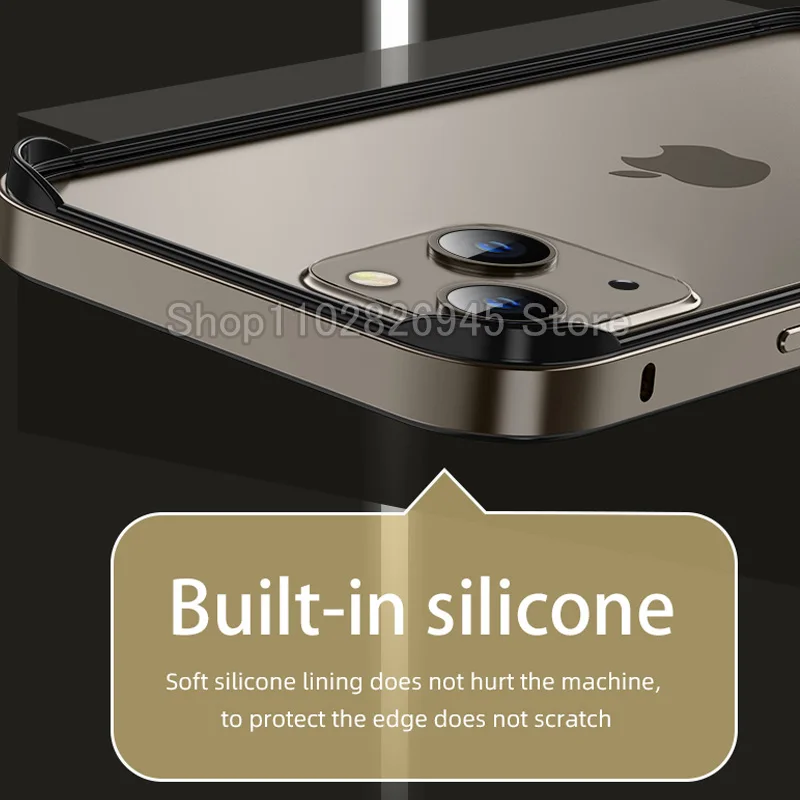Hybrid Silicone Frame Aluminum - Metal Bumper Aluminum Frame Case ulasan dan harga