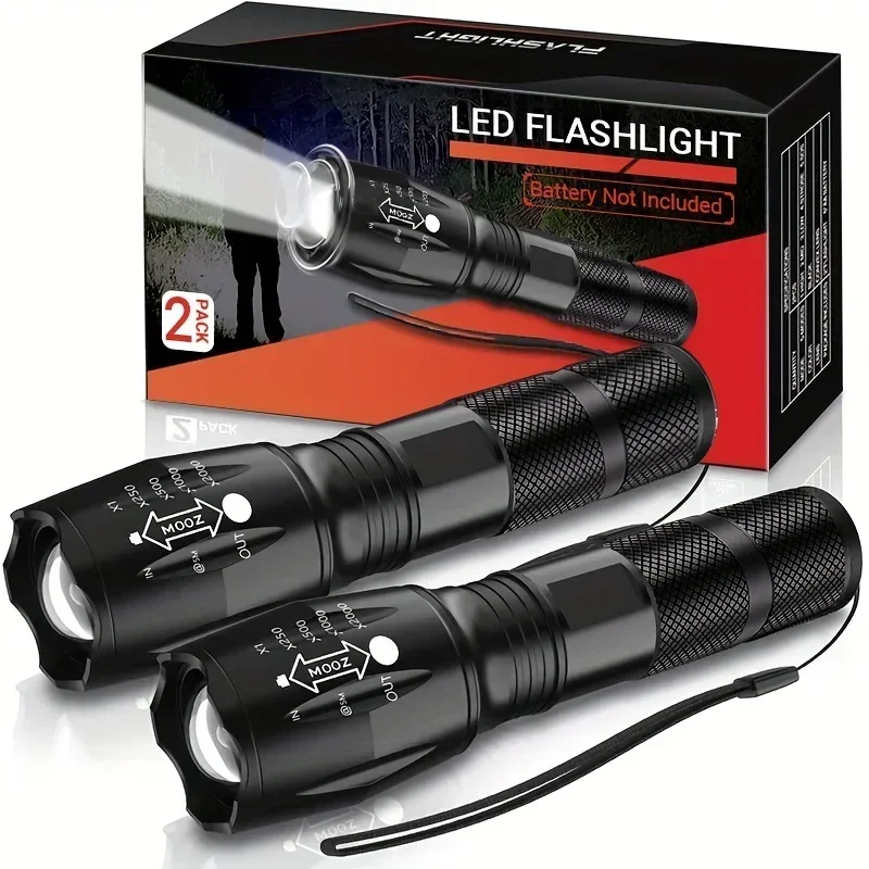 High Power T6 LED Flashlights  - Power Banks ulasan dan harga
