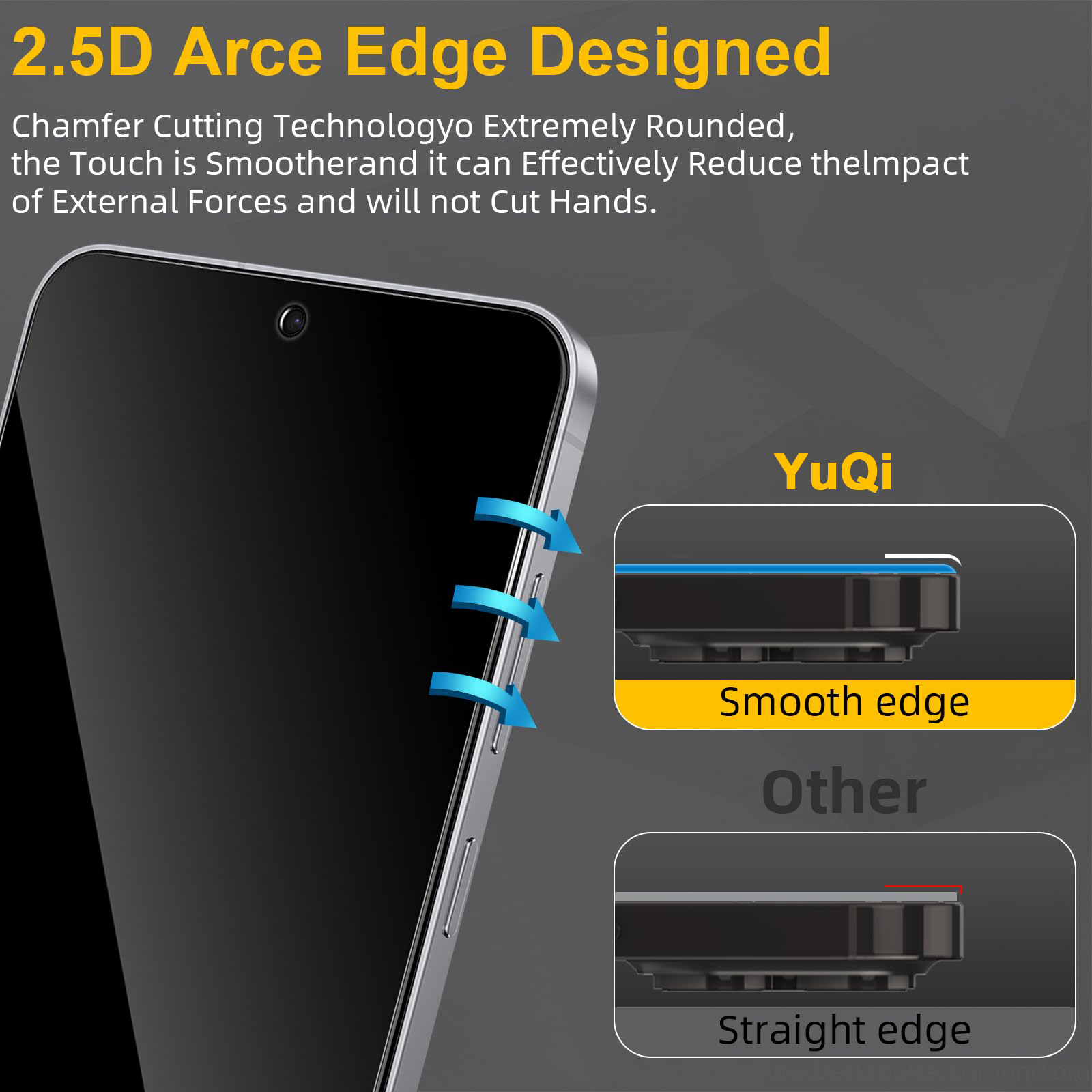 Anti Spy Screen Protector For  - Anti Spy Privacy Glass Case ulasan dan harga