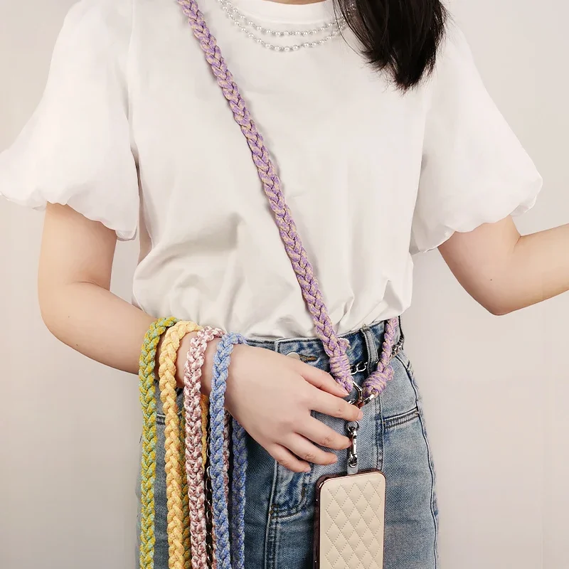 Mountain Shoulder Braided Stra - Crossbody Lanyard Neck Strap Case ulasan dan harga