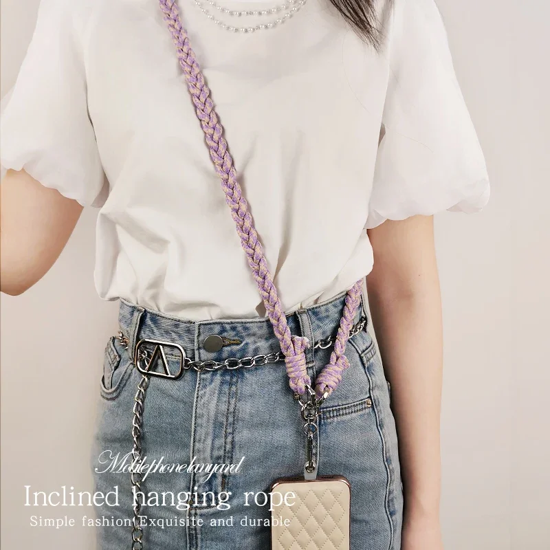Mountain Shoulder Braided Stra - Crossbody Lanyard Neck Strap Case ulasan dan harga