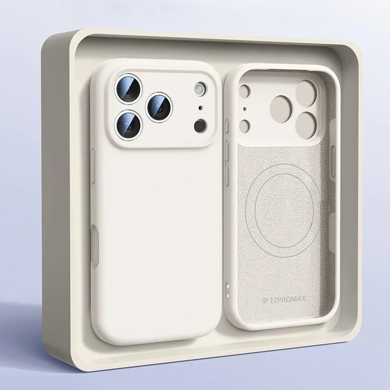 Magnetic Original Liquid Silic - Liquid Silicone Magnetic Phone Case ulasan dan harga