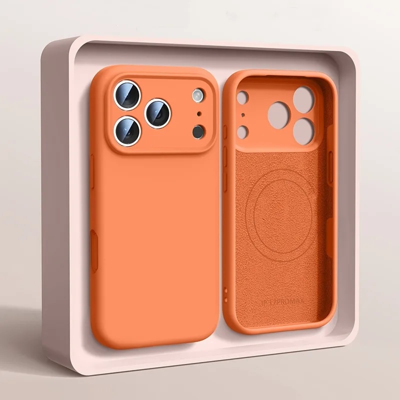 Magnetic Original Liquid Silic - Liquid Silicone Magnetic Phone Case ulasan dan harga