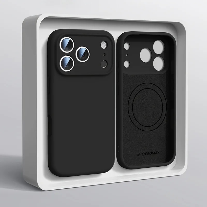 Magnetic Original Liquid Silic - Liquid Silicone Magnetic Phone Case ulasan dan harga