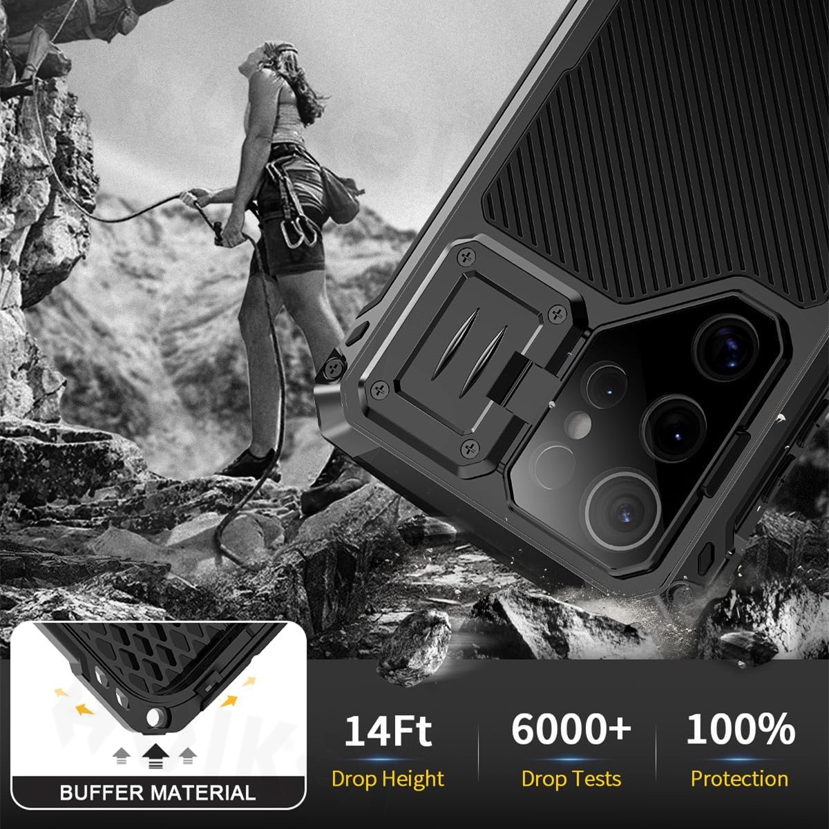 Case For Samsung Galaxy S25 Ul - Heavy Duty 360 Full Body Protective Case ulasan dan harga