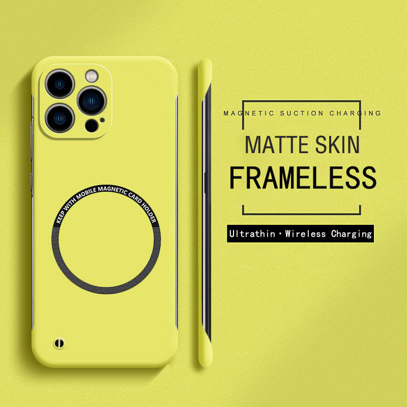 Frameless Magnetic For Magsafe - Matte Hard Pc Back Case ulasan dan harga