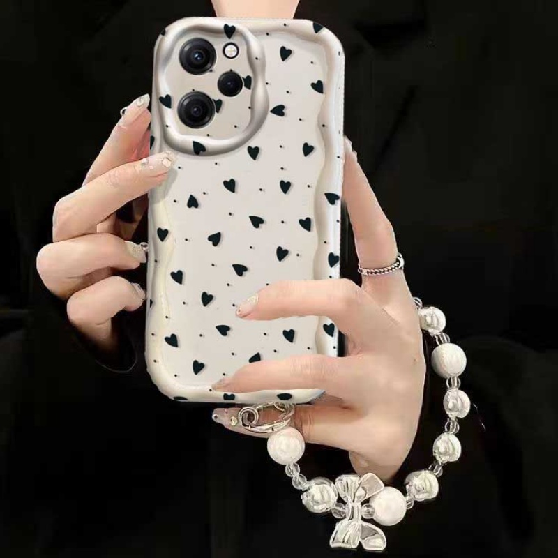 Case For RENO 15 15F 14 PRO 14 - Cute Cartoon Wrist Strap Silicone Case ulasan dan harga