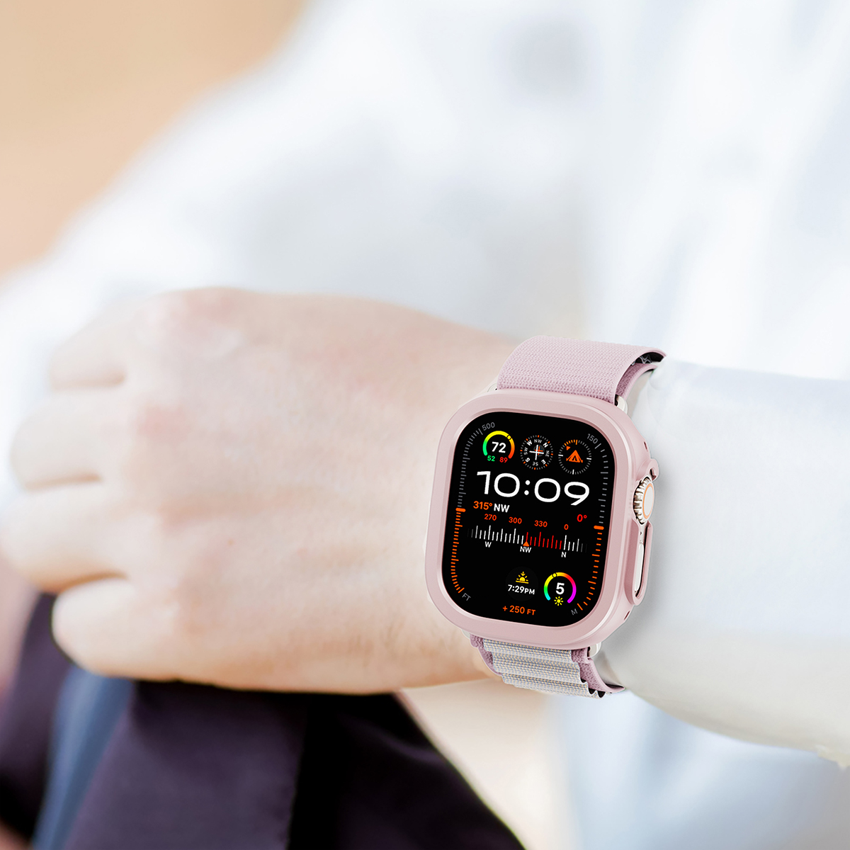 Case + Bezel for Apple Watch U - Metal Bumper Aluminum Frame Case ulasan dan harga