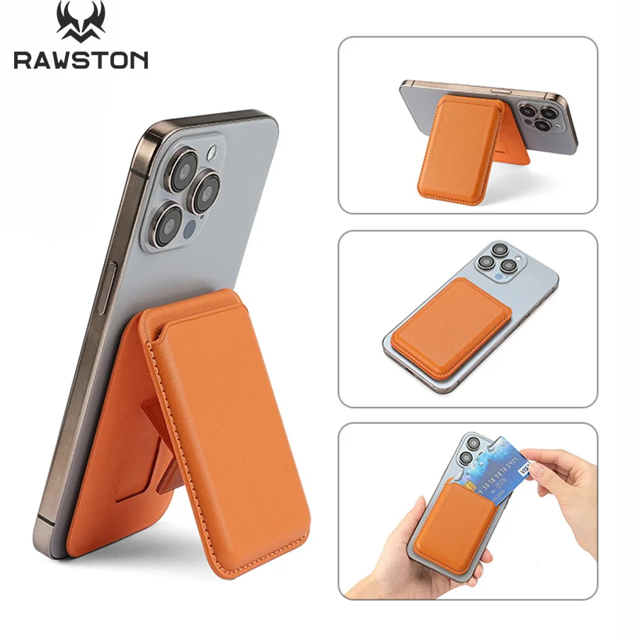 Kickstand Magnetic Leather Wal - Leather Wallet Card Holder Phone Cover ulasan dan harga