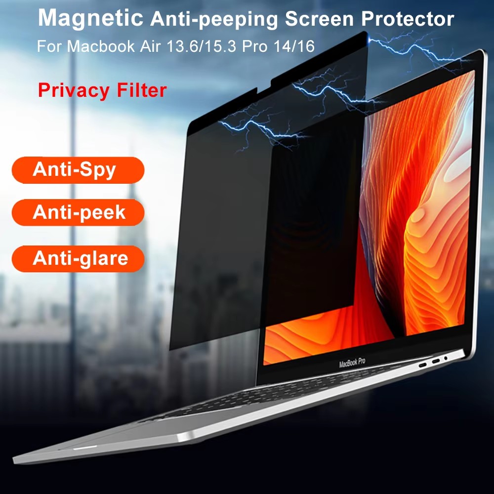 Magnetic Privacy Screen Protec - Matte Anti Glare Screen Protector ulasan dan harga