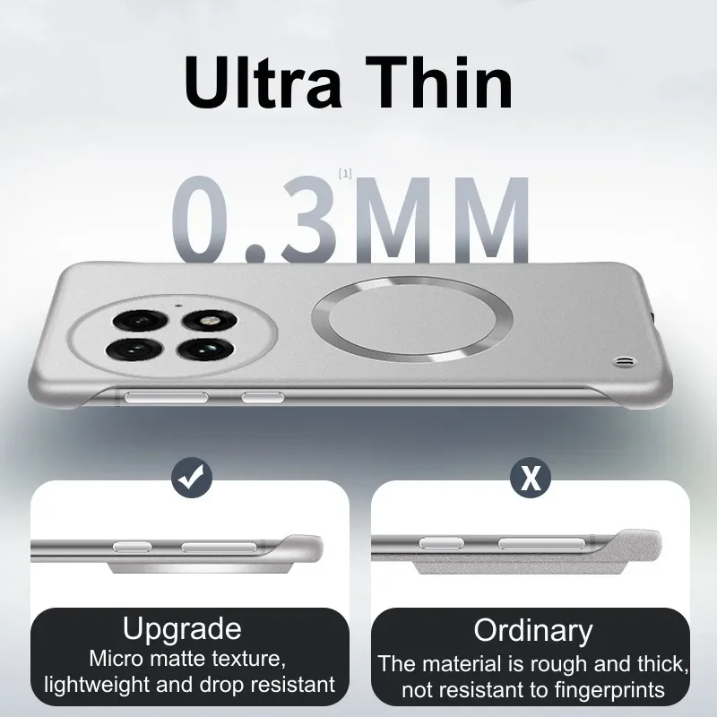 Luxury Ultra Thin Metallic Fra - Ultra Thin Frameless Phone Cover ulasan dan harga