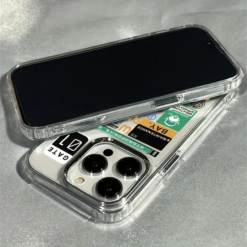 Car Sticker Labels Clear Phone - Clear Shockproof Bumper Case ulasan dan harga