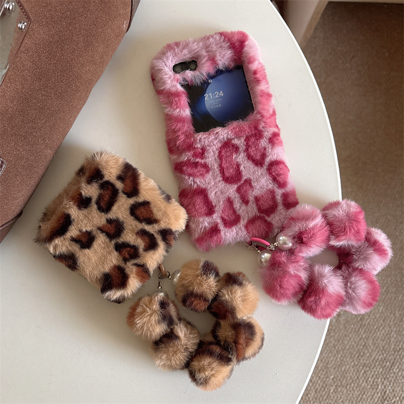 Fashion Leopard Print Fluffy P - Phone Cases ulasan dan harga