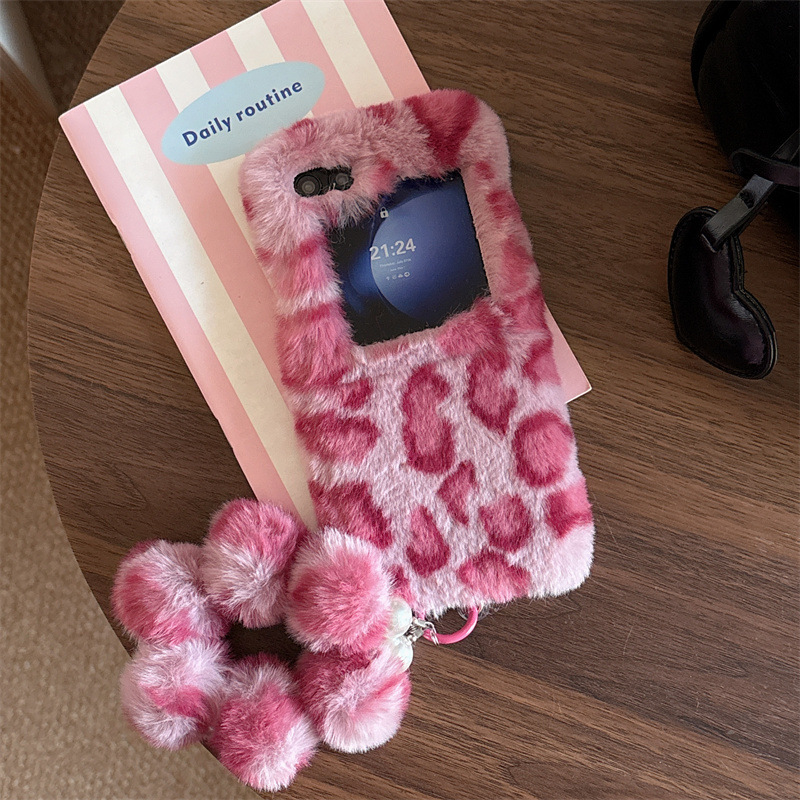 Fashion Leopard Print Fluffy P - Phone Cases ulasan dan harga
