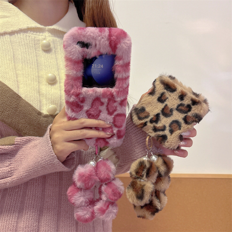 Fashion Leopard Print Fluffy P - Phone Cases ulasan dan harga