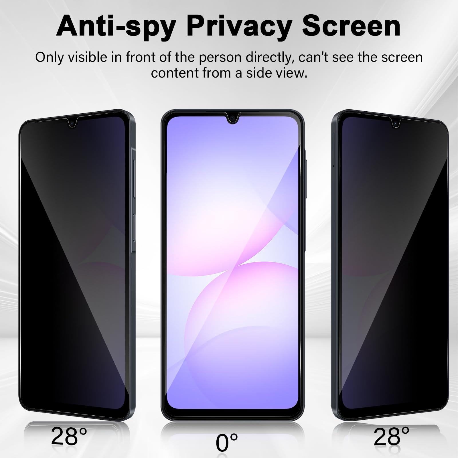 Anti Spy Screen Protector For  - Anti Spy Privacy Glass Case ulasan dan harga