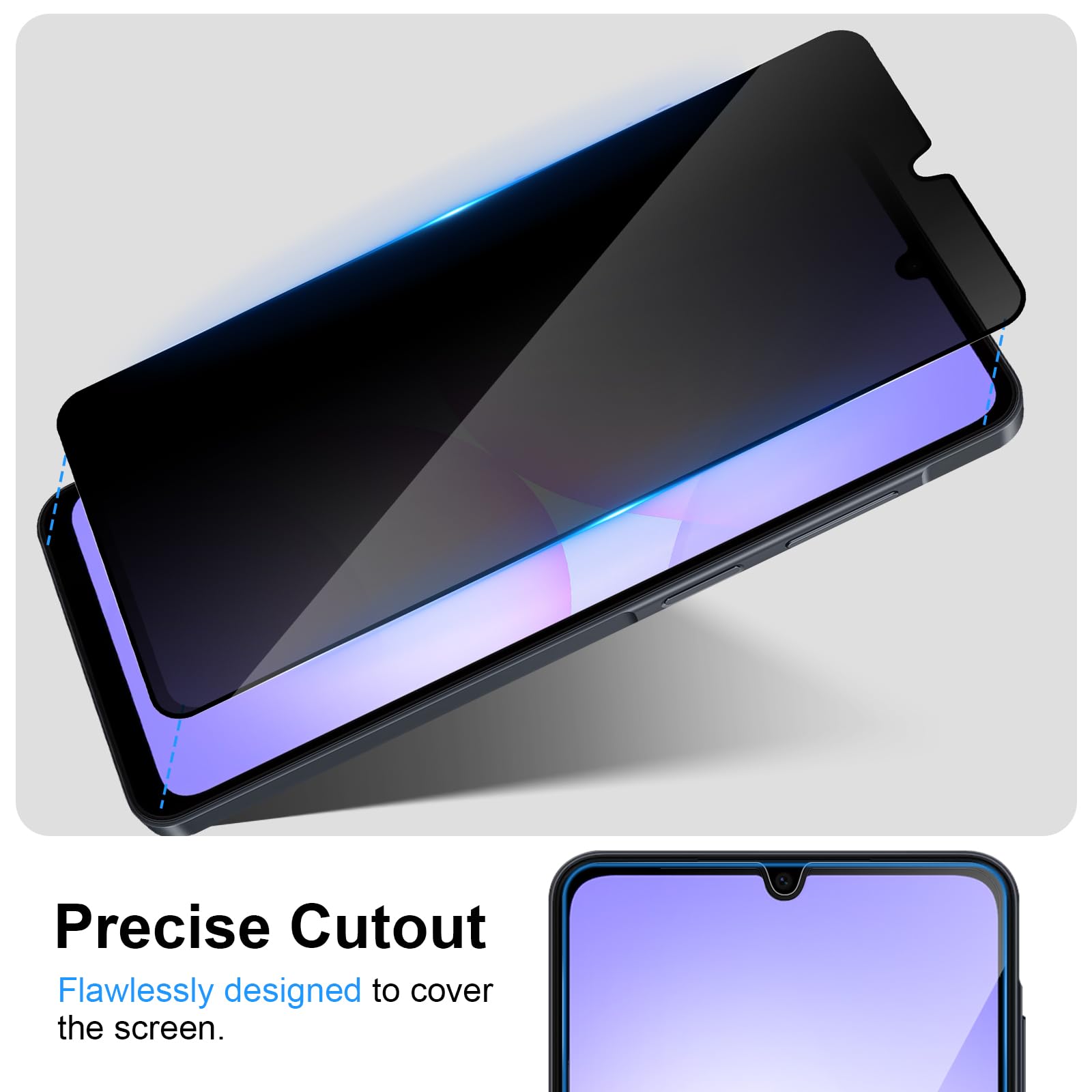 Anti Spy Screen Protector For  - Anti Spy Privacy Glass Case ulasan dan harga