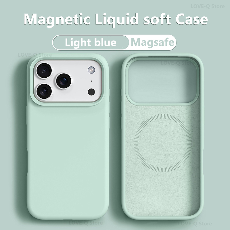 Original Magnetic For MagSafe  - Liquid Silicone Magnetic Phone Case ulasan dan harga
