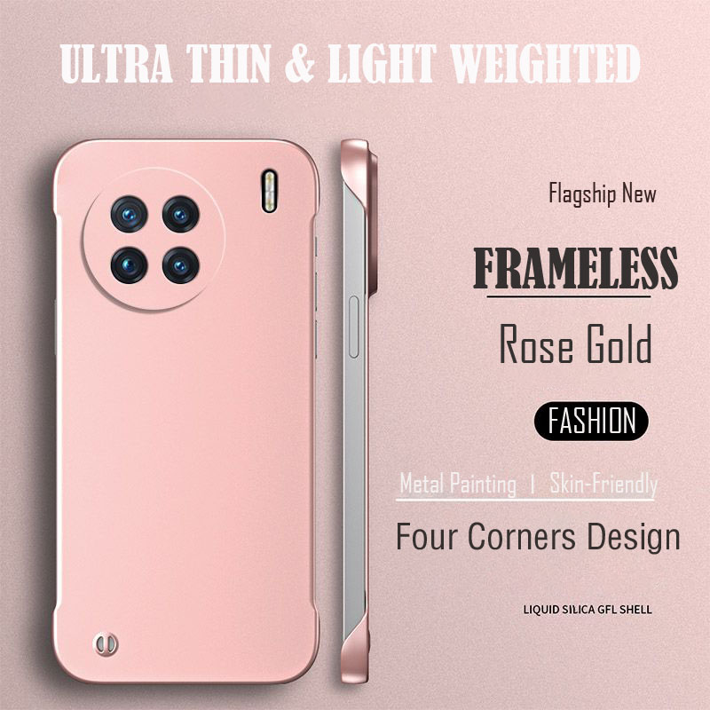 Metal Surface Painting Ultra T - Ultra Thin Frameless Phone Cover ulasan dan harga