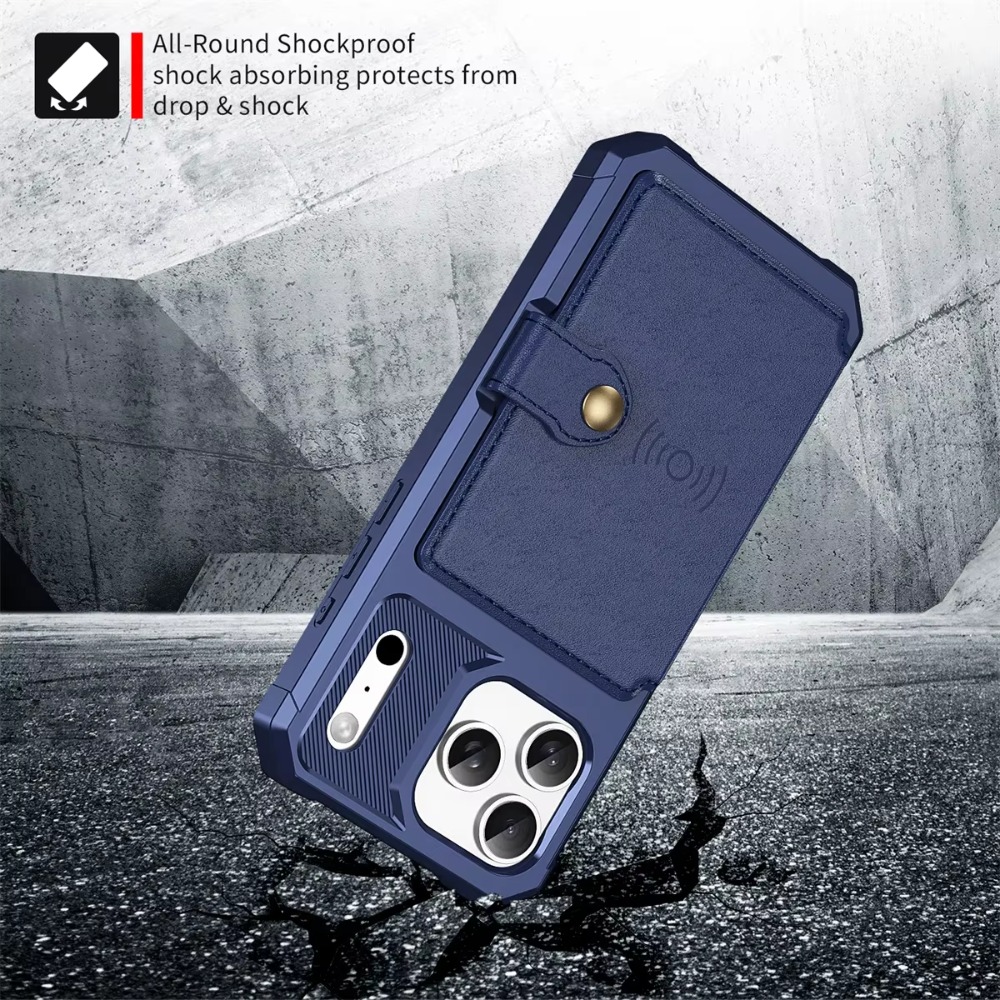 Wallet Phone Case Card Holder  - Leather Wallet Card Holder Phone Cover ulasan dan harga
