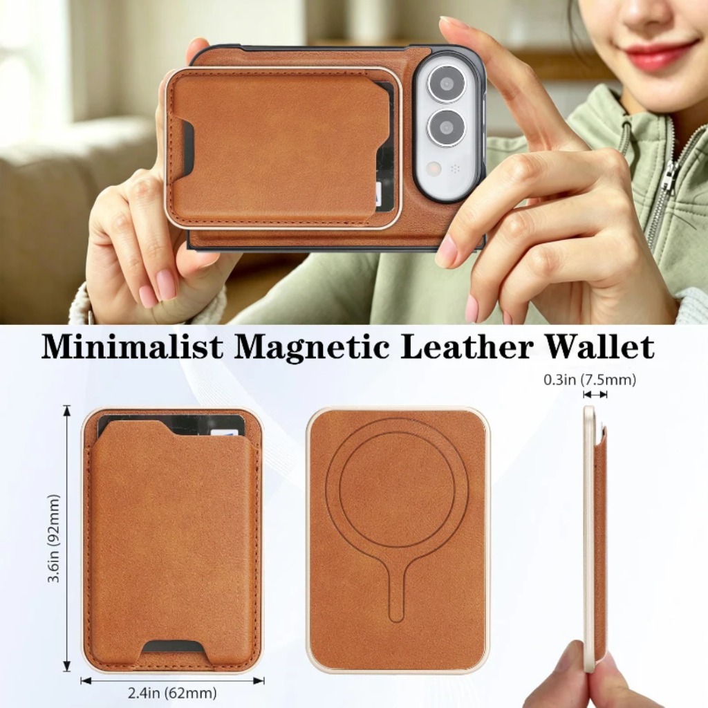 Detachable Leather Wallet with - Leather Wallet Card Holder Phone Cover ulasan dan harga