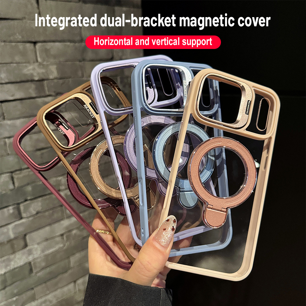 For Magsafe Magnetic Holder Ph - Clear Shockproof Bumper Case ulasan dan harga