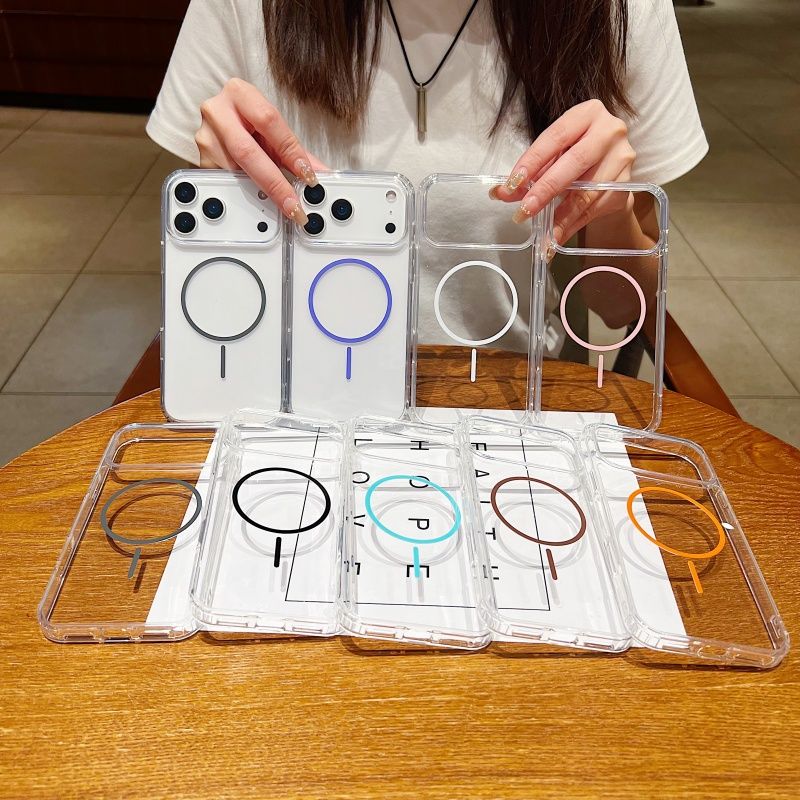 Luxury For Magesafe Magnetic C - Clear Shockproof Bumper Case ulasan dan harga