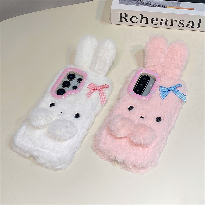 Koren 3D Cartoon Bowknot Rabbi - Phone Cases ulasan dan harga