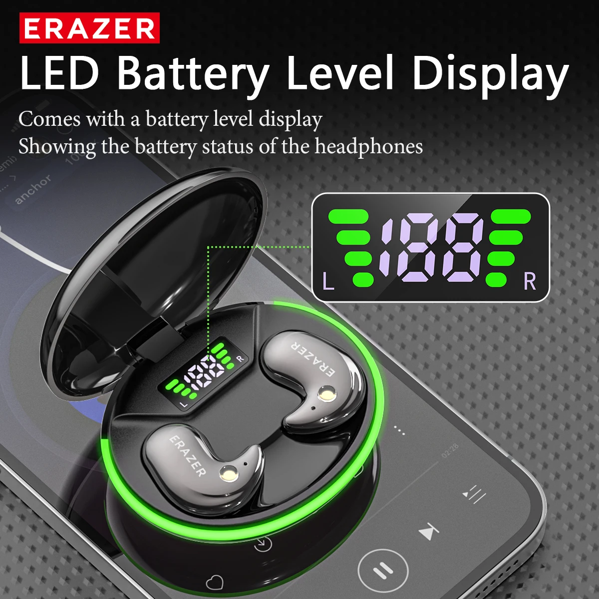 EARZER XF58 In-Ear Bluetooth H - Phone Cases ulasan dan harga