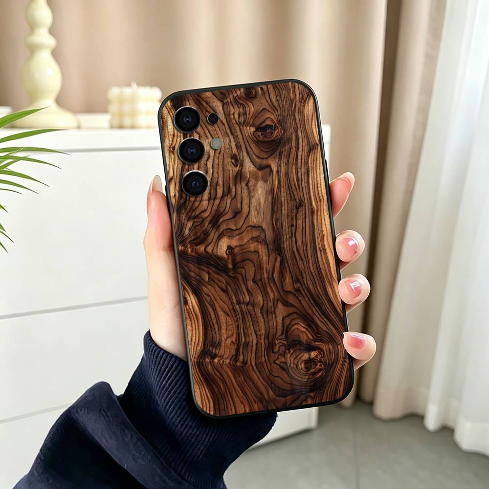 Vintage Wood Grain Pattern  Ph - Vintage Floral Pattern Soft Case ulasan dan harga